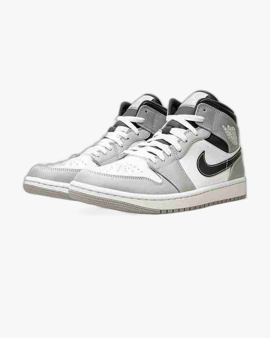 Air Jordan 1 Mid Light Smoke Grey Anthracite