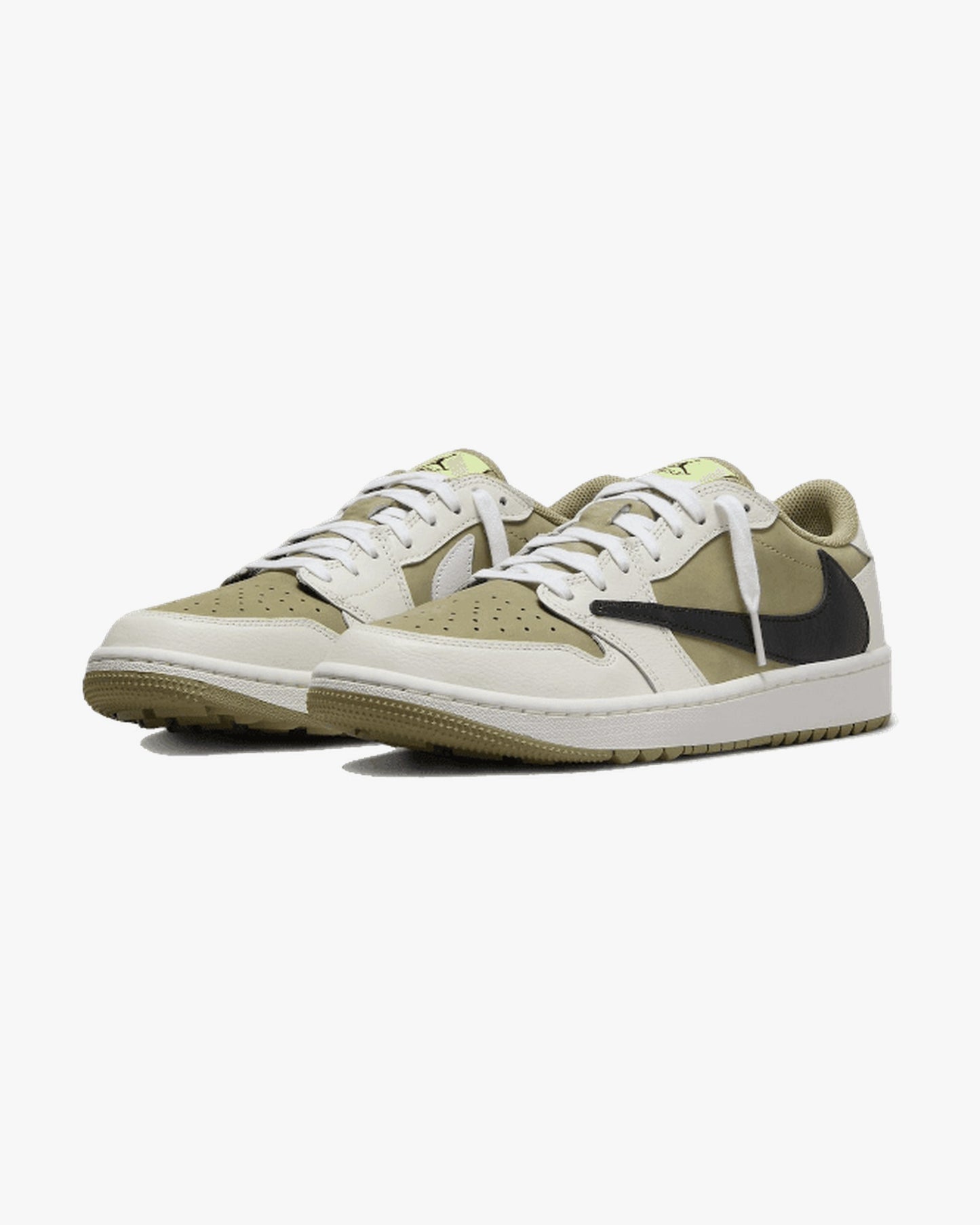 Air Jordan 1 Low Golf Travis Scott Neutral Olive
