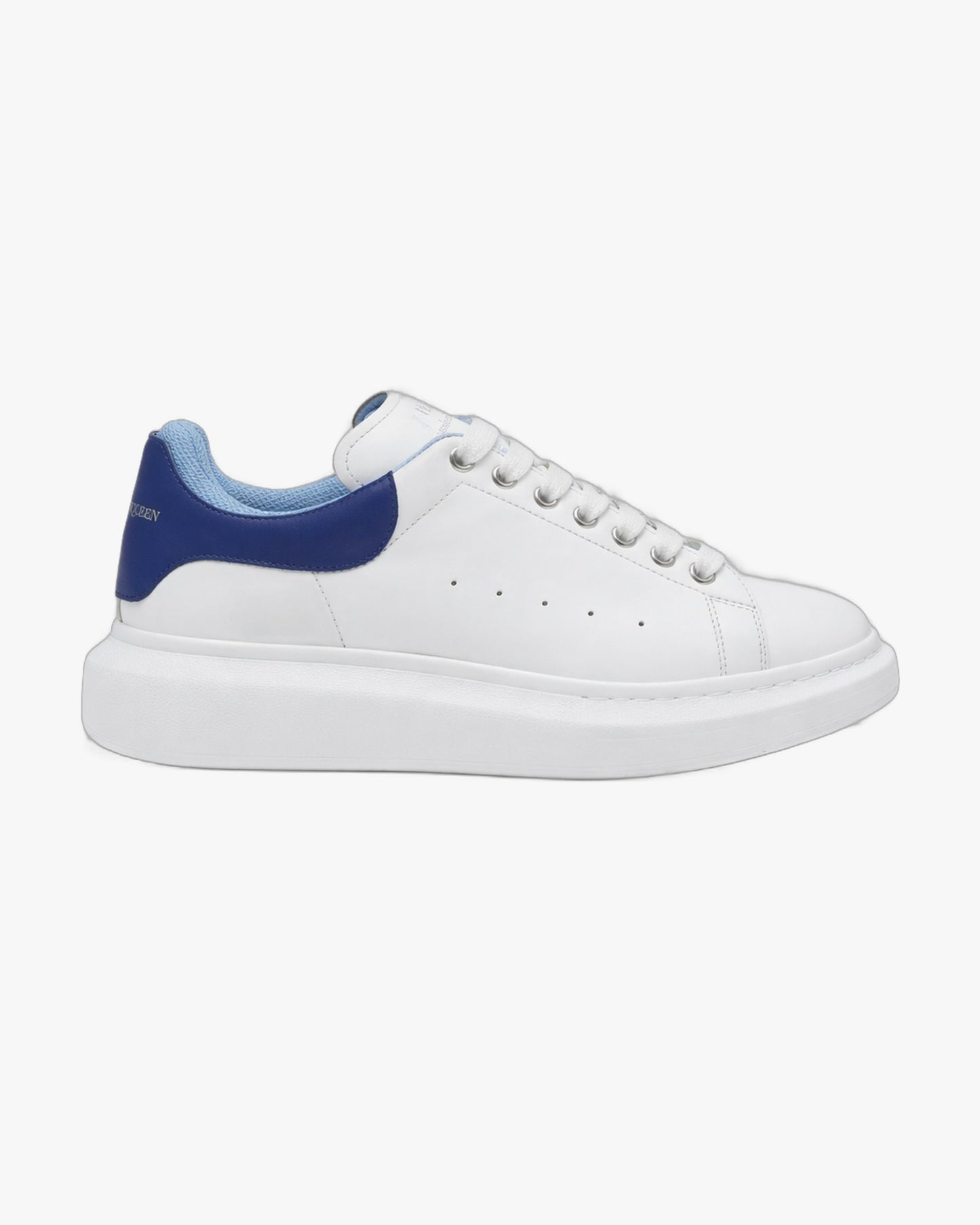 Alexander McQueen Oversized Sneaker – White/Blue