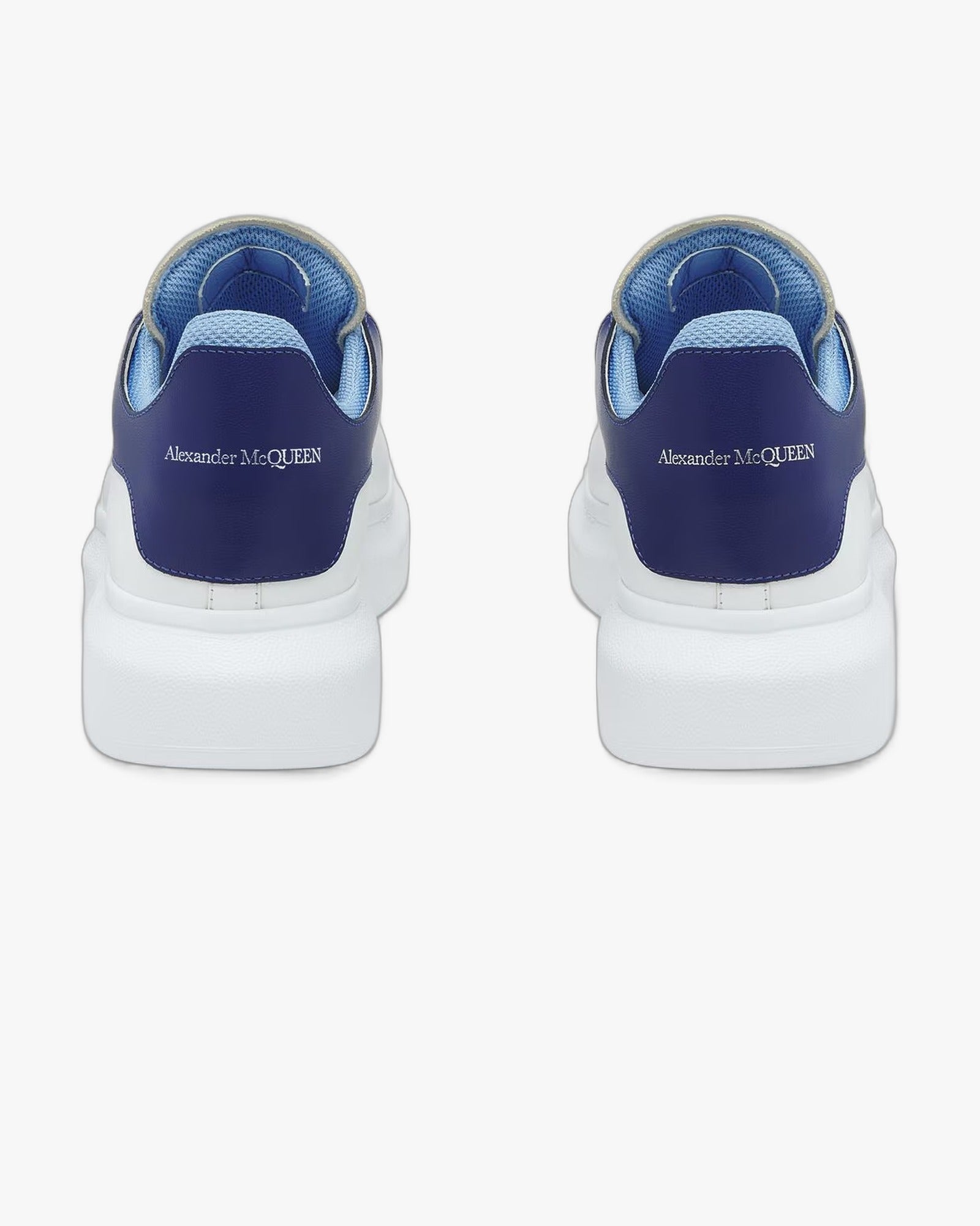 Alexander McQueen Oversized Sneaker – White/Blue