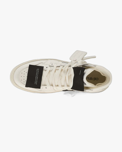 Off-White 3.0 Off Court High-Top Sneakers – White/Black Tag