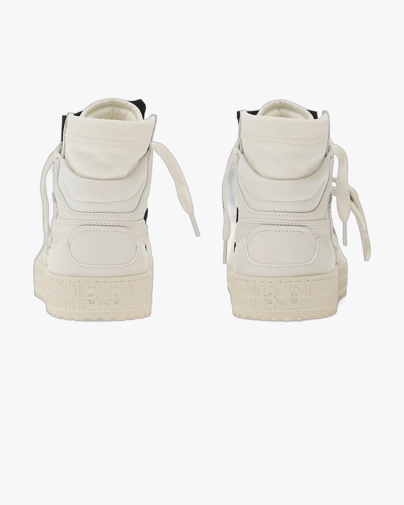 Off-White 3.0 Off Court High-Top Sneakers – White/Black Tag