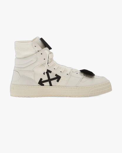 Off-White 3.0 Off Court High-Top Sneakers – White/Black Tag