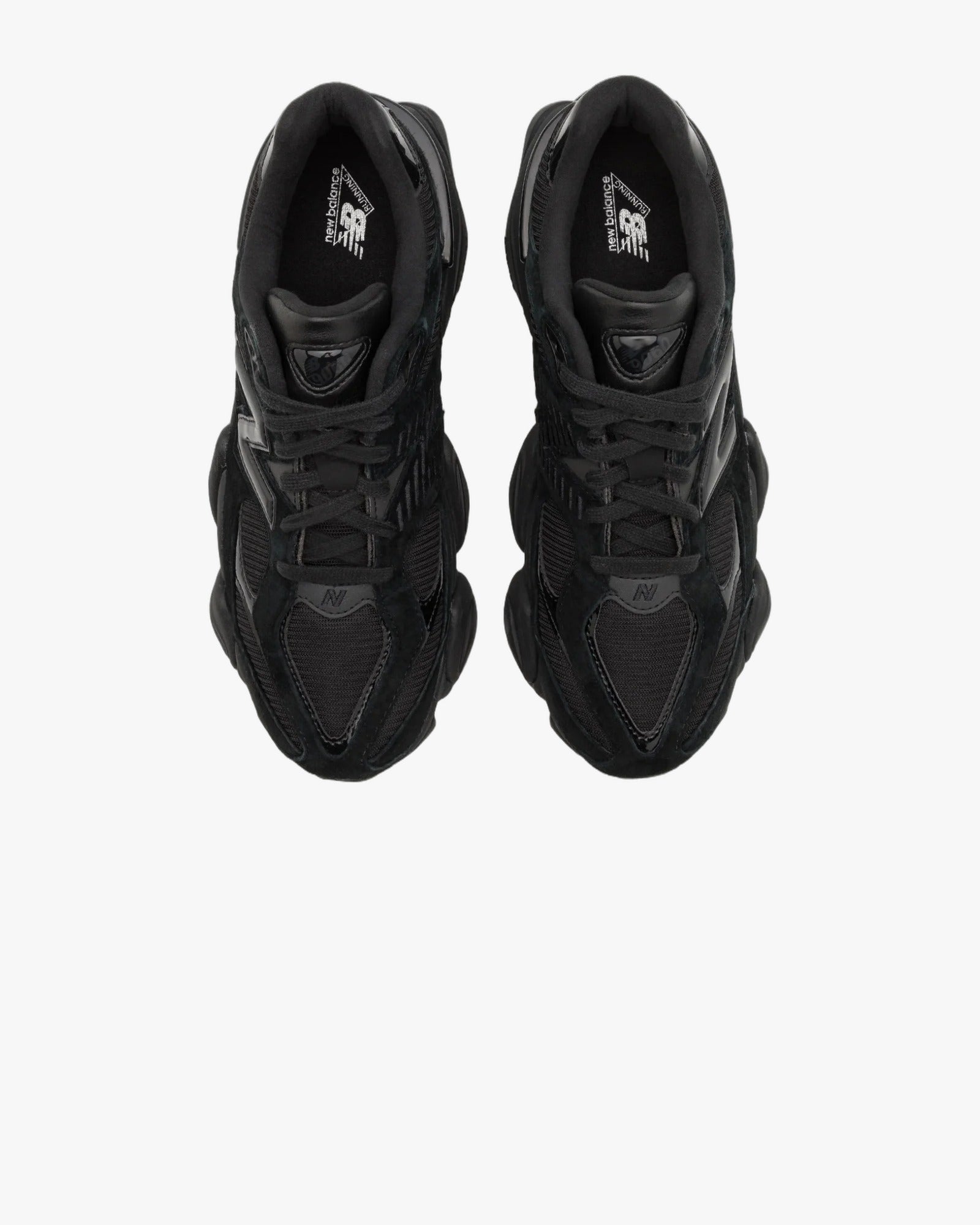 New Balance 9060 Zbo Triple Black Patent