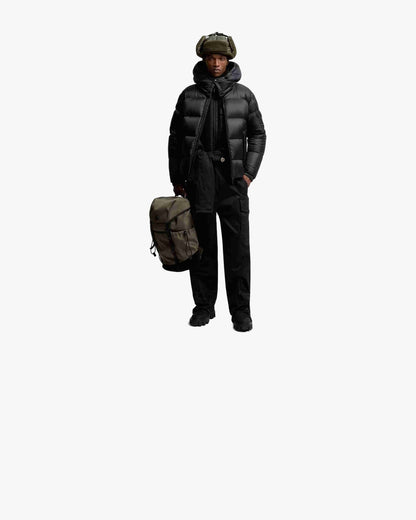 Geaca Moncler Couyere Hooded Short Down Black