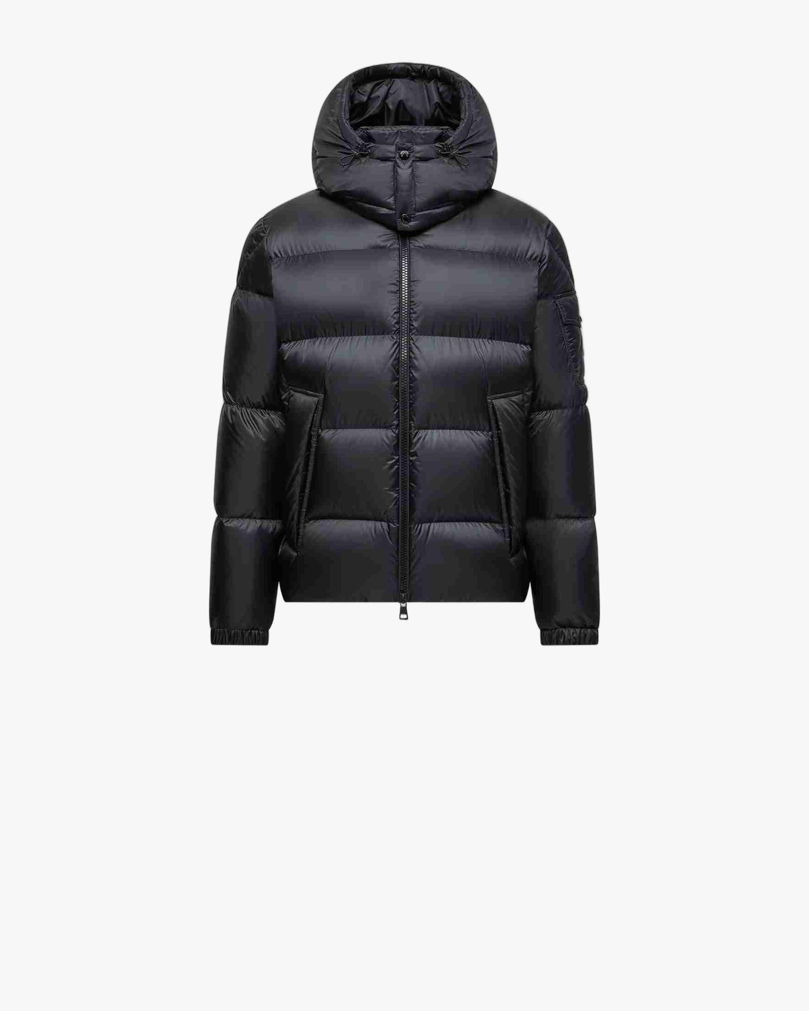 Geaca Moncler Couyere Hooded Short Down Black