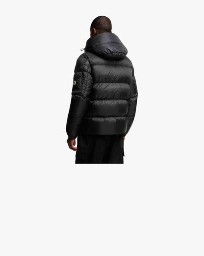 Geaca Moncler Couyere Hooded Short Down Black