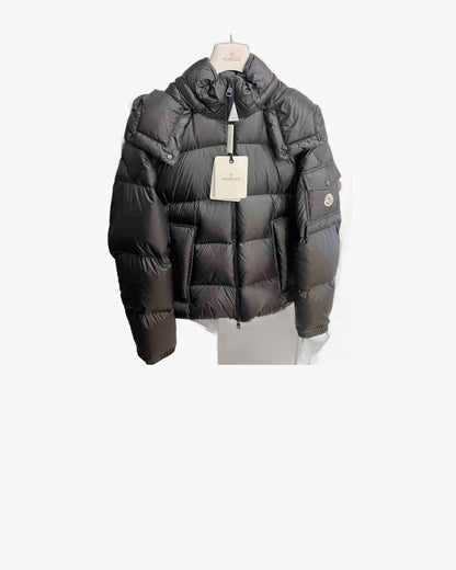Geaca Moncler Couyere Hooded Short Down Black