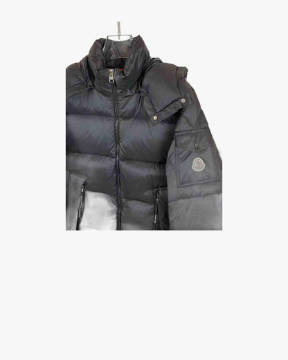 Geaca Moncler Couyere Hooded Short Down Black