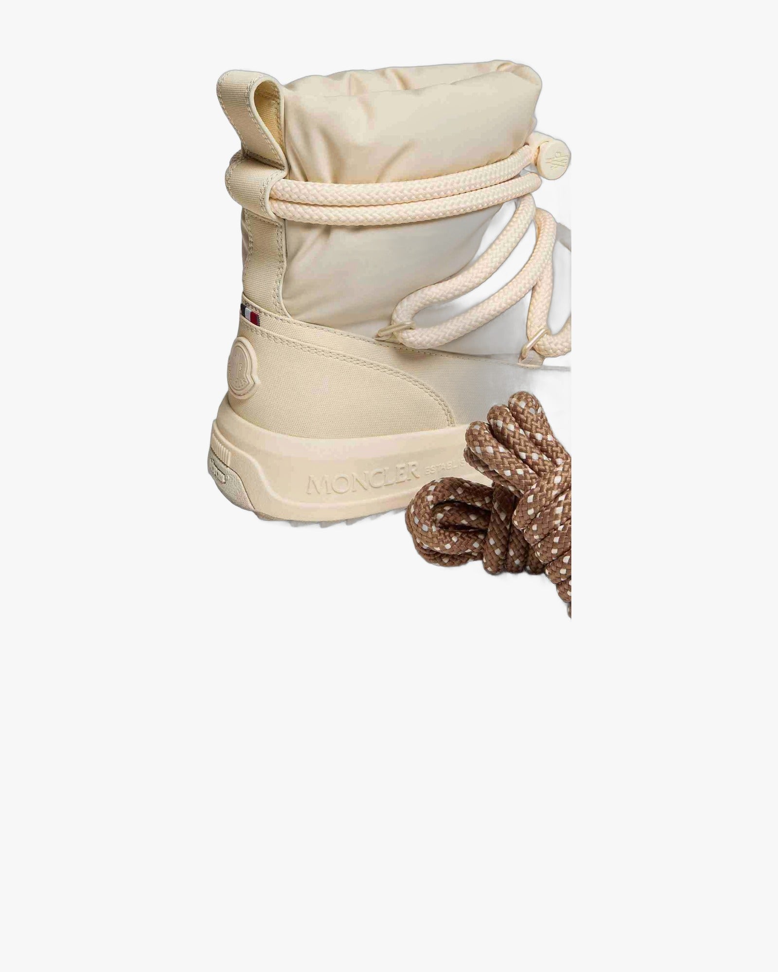 Ghete de Iarna Moncler Altive Mid Snow Boots Cream