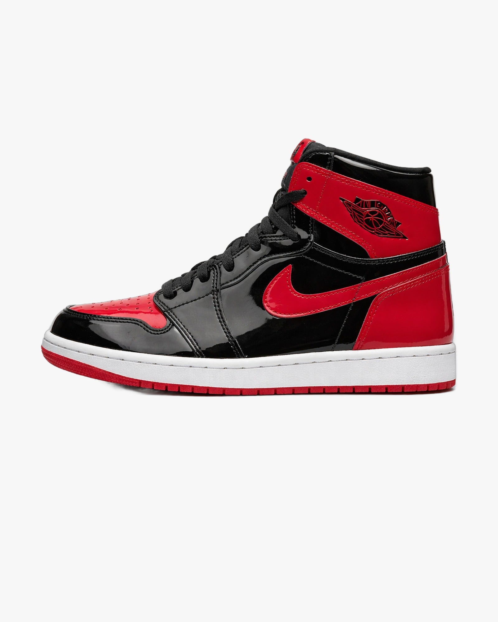 Air Jordan 1 High Patent Bred