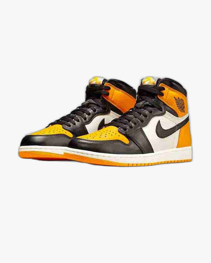 Air Jordan 1 High Taxi Yellow Toe