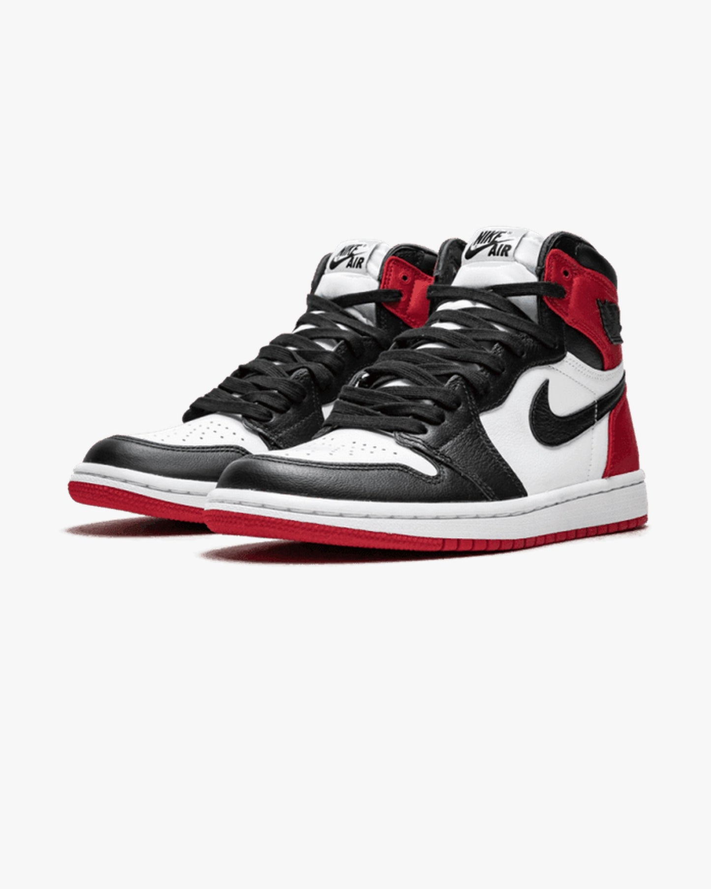 Air Jordan 1 Retro High Satin Black Toe