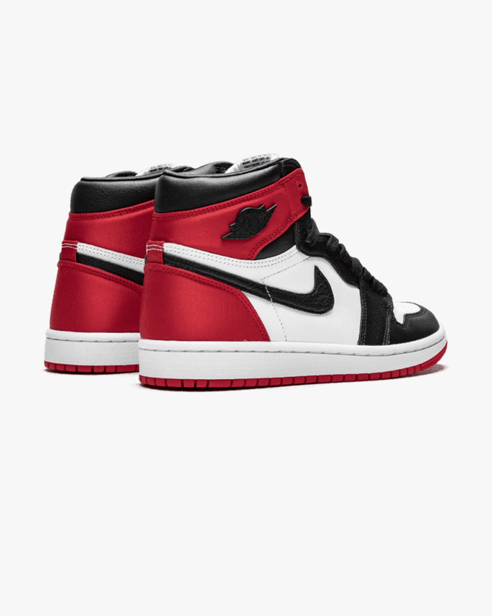 Air Jordan 1 Retro High Satin Black Toe
