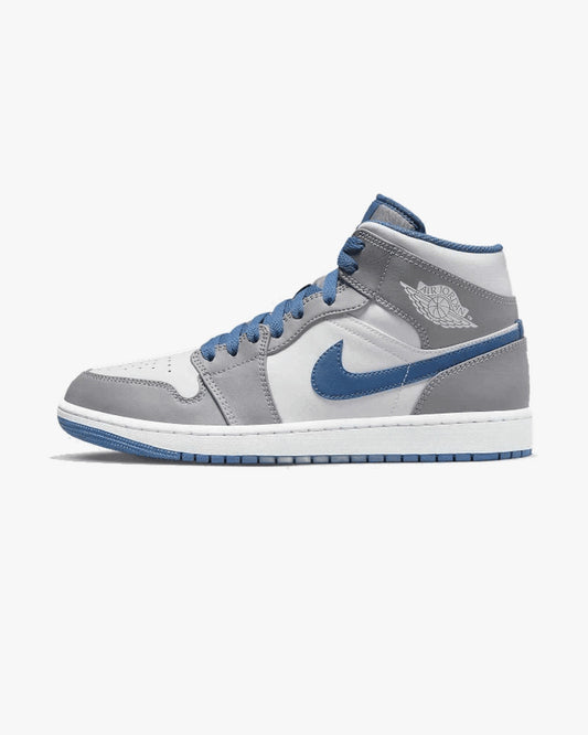 AIR JORDAN 1 MID TRUE BLUE