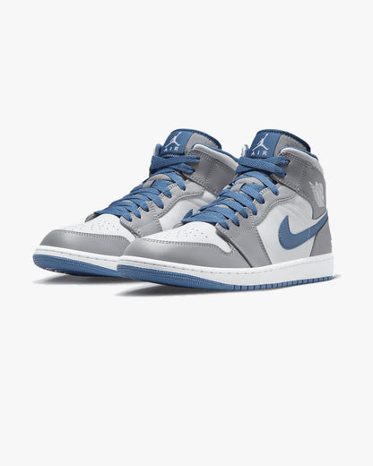 AIR JORDAN 1 MID TRUE BLUE