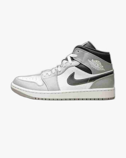Air Jordan 1 Mid Light Smoke Grey Anthracite