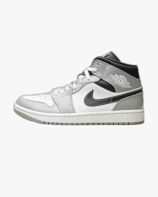 Air Jordan 1 Mid Light Smoke Grey Anthracite