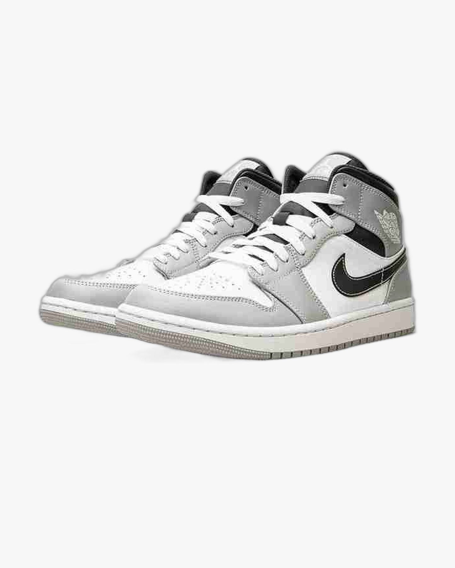 Air Jordan 1 Mid Light Smoke Grey Anthracite