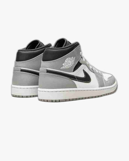 Air Jordan 1 Mid Light Smoke Grey Anthracite
