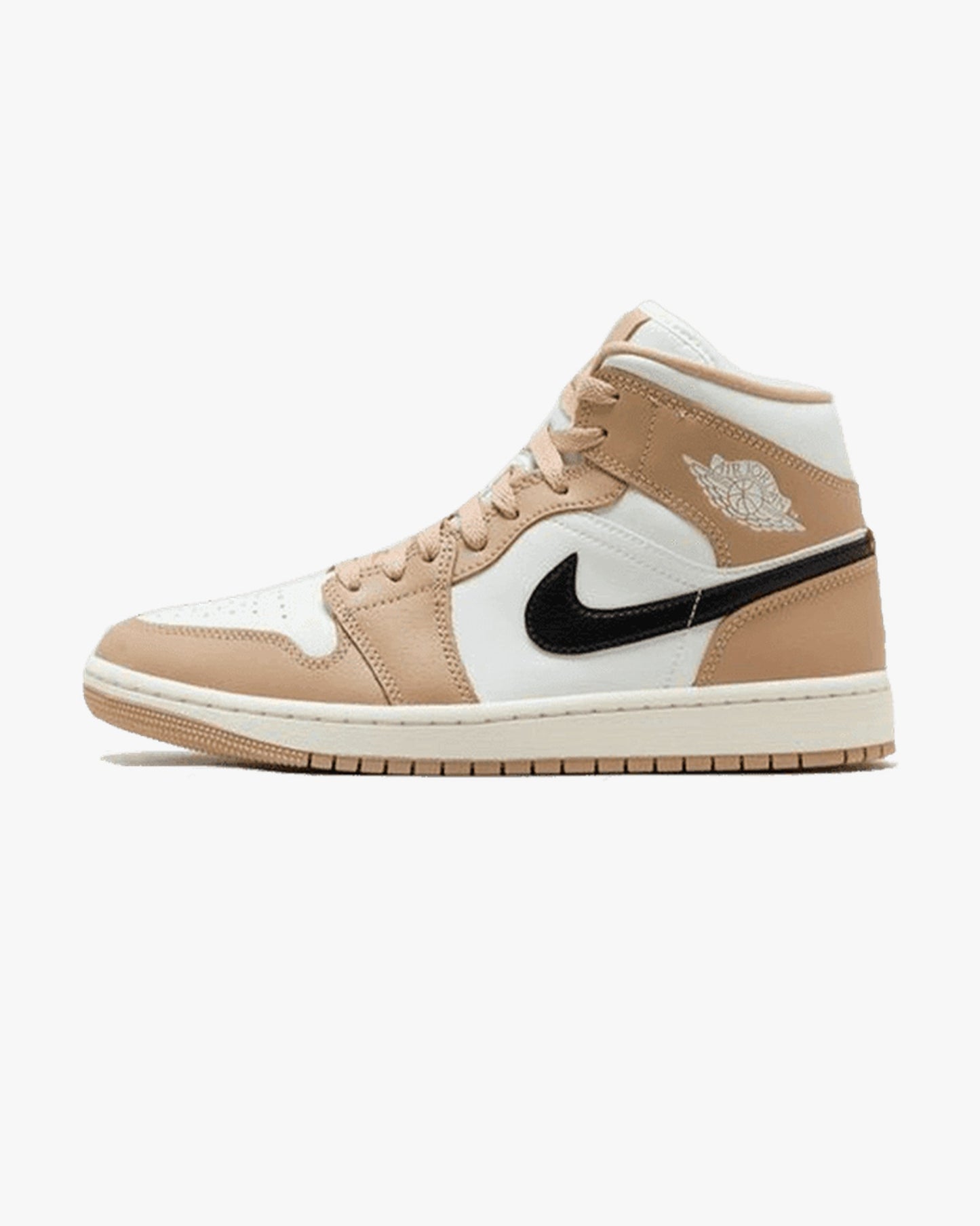 Air Jordan 1 Mid Tan Black