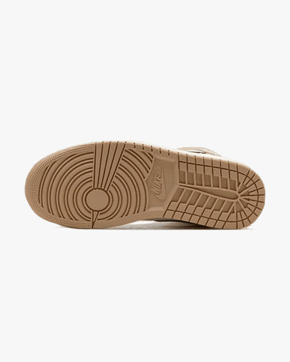 Air Jordan 1 Mid Tan Black