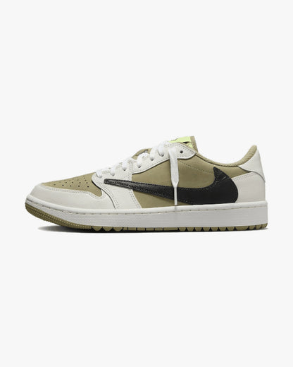 Air Jordan 1 Low Golf Travis Scott Neutral Olive