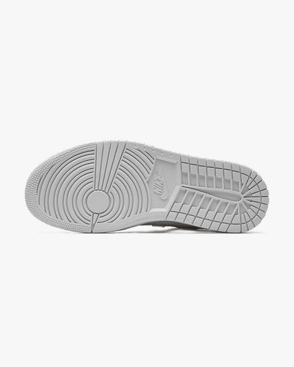 Air Jordan 1 Low White Patent Swoosh