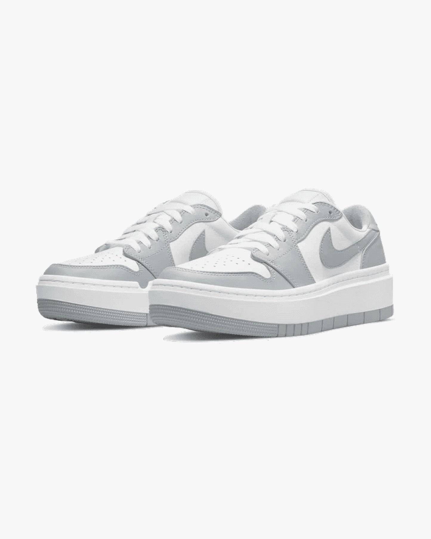 AIR JORDAN 1 LOW ELEVATE WHITE GREY