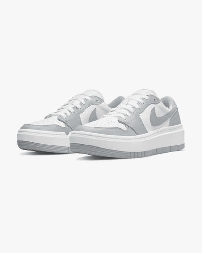 AIR JORDAN 1 LOW ELEVATE WHITE GREY