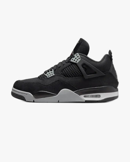 Air Jordan 4 Retro Black Canvas