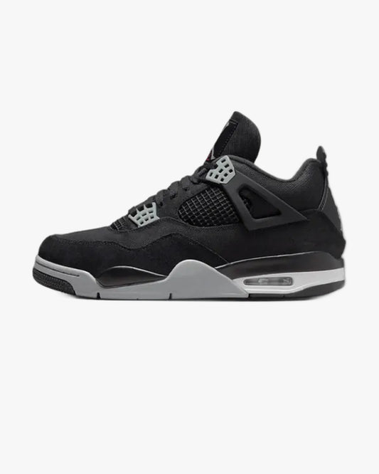 Air Jordan 4 Retro Black Canvas