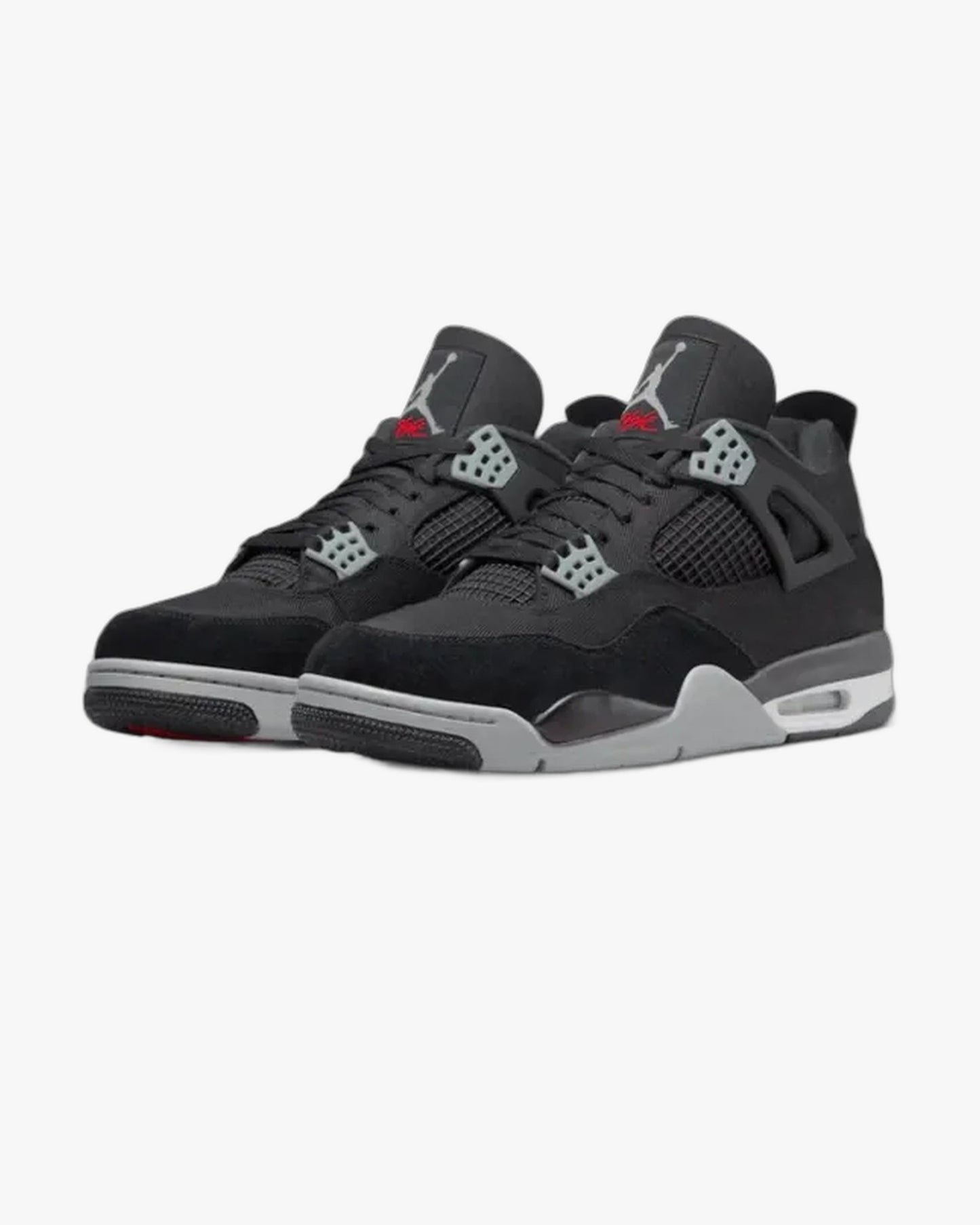 Air Jordan 4 Retro Black Canvas