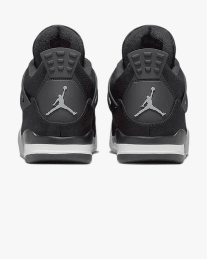 Air Jordan 4 Retro Black Canvas