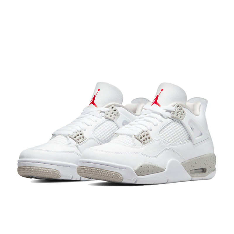 Air Jordan 4 Retro 'White Oreo' 2021 (GS)