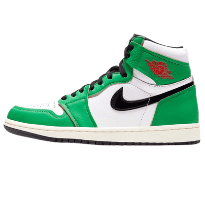 Air Jordan 1 High Lucky Green – vedere laterală
