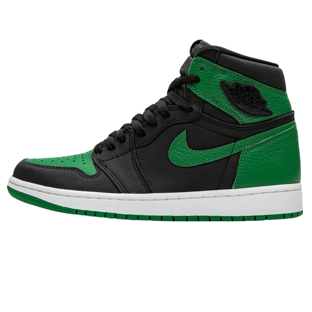 AIR JORDAN 1 HIGH PINE GREEN BLACK – vedere laterală