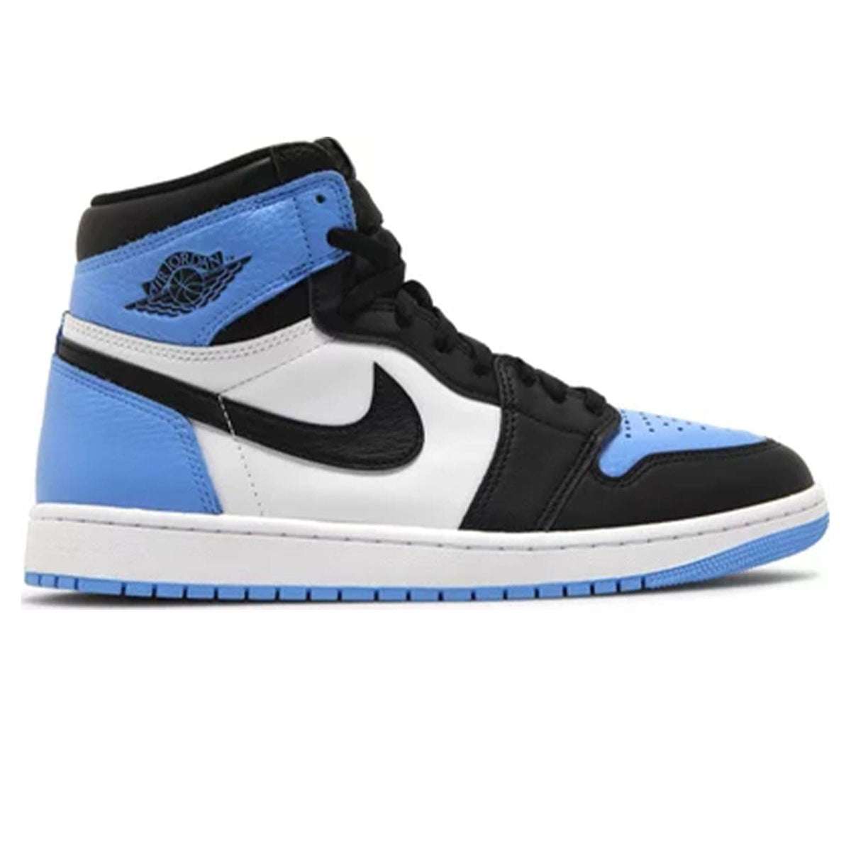 Air Jordan 1 High UNC Toe – vedere laterală interioară