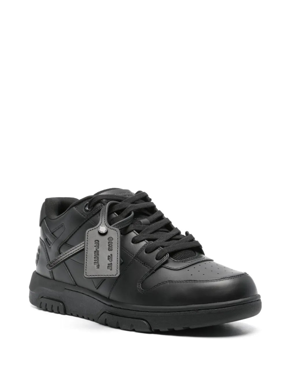 Off-White Out Of Office Leather Black