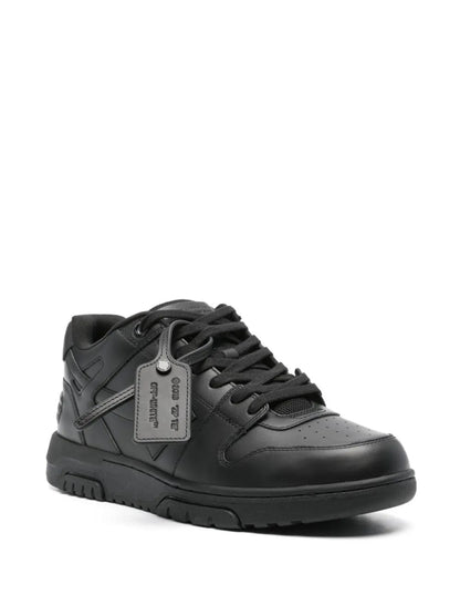 Off-White Out Of Office Leather Black