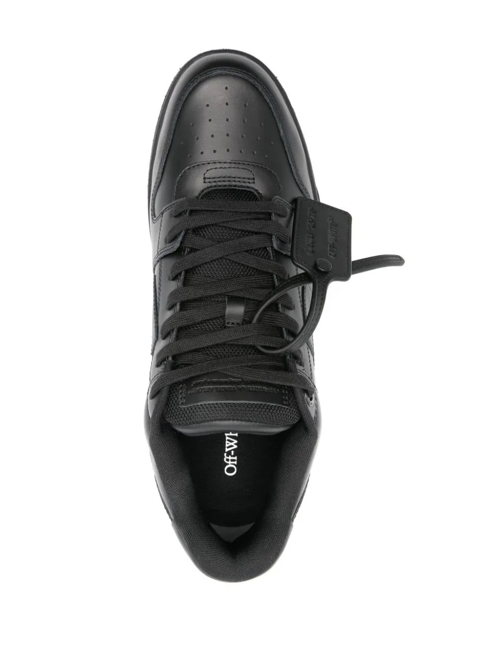Off-White Out Of Office Leather Black
