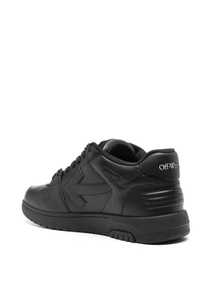 Off-White Out Of Office Leather Black