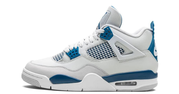Air Jordan 4 Retro Military Blue – vedere laterală