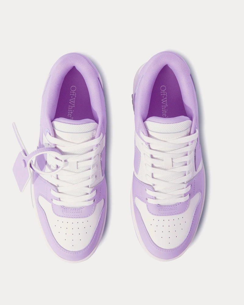 Off-White Lilac Out Of Office Low Sneakers