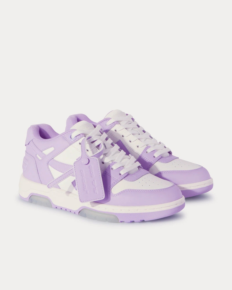 Off-White Lilac Out Of Office Low Sneakers
