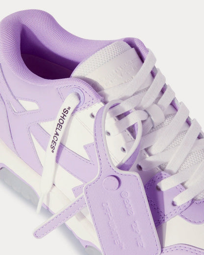 Off-White Lilac Out Of Office Low Sneakers