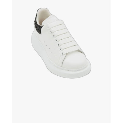 Alexander McQueen Oversized Sneaker – White/ Black Crystals - OneShoes (Foto 4)