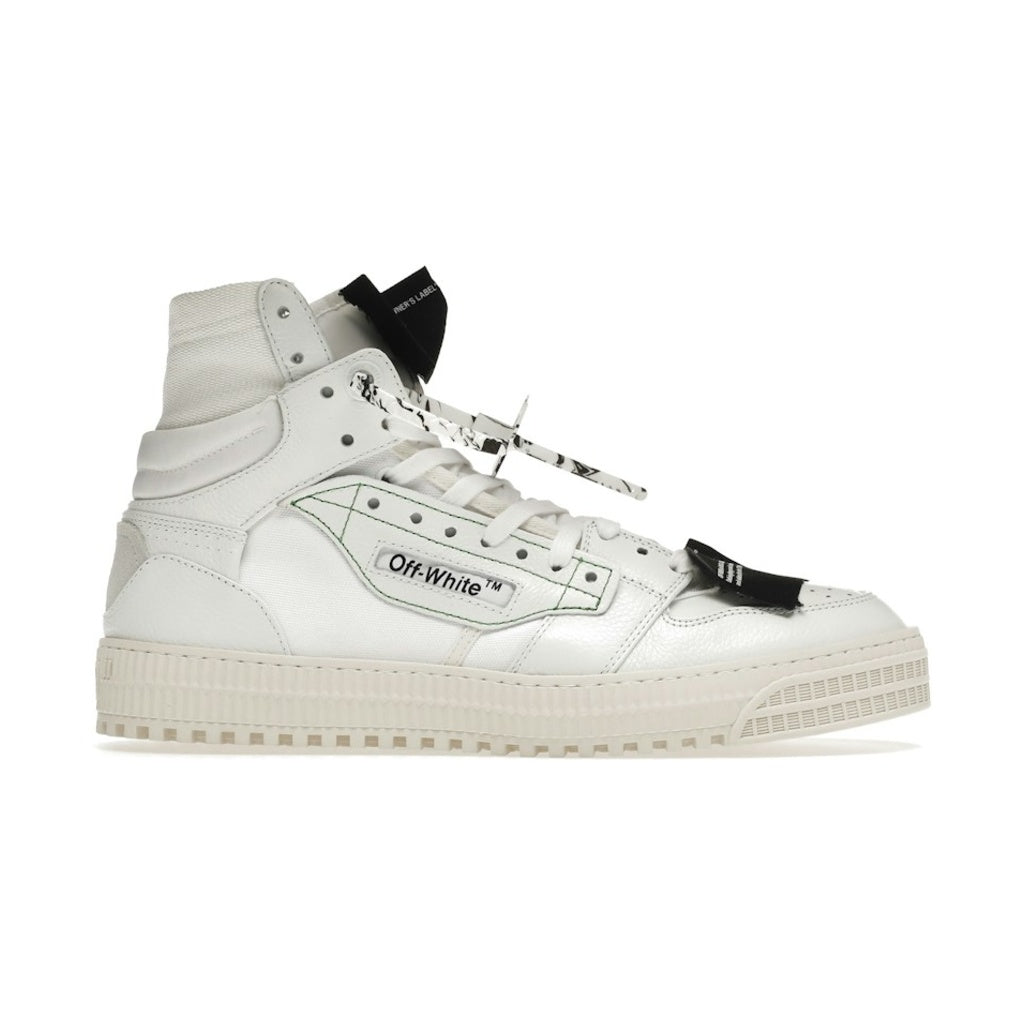 Off-White 3.0 Off Court High-Top Sneakers – White/Black Tag - OneShoes