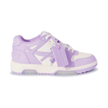 Off-White Lilac Out Of Office Low Sneakers - OneShoes