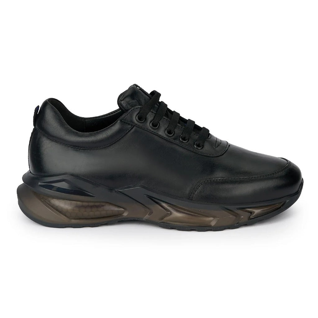 Pantofi Bărbați Piele Naturală Neagră Clasic Imperium - OneShoes